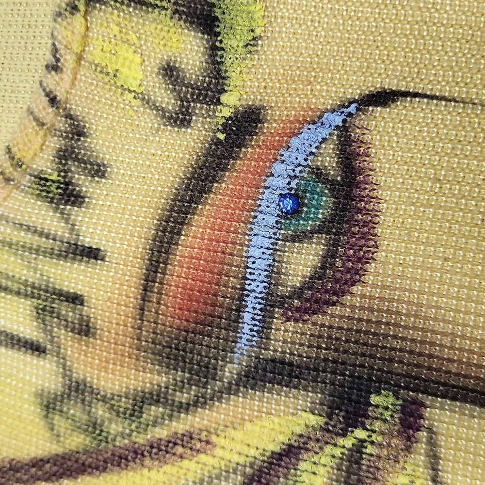 Hand-Painted Knit Dress - Picture 4 of 16